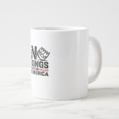 No Kings In America Baby Creative Style Extra Grote Beker (Voorkant rechts)