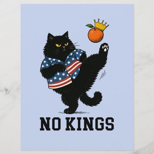 No Kings in America Flyer (Voorkant)