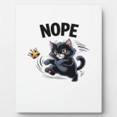 No Kings In America Funny Kicking Crown Classic Vi Fotoplaat (Voorkant)