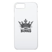 No Kings In America Minimal Clean Case-Mate iPhone Case (Achterkant)