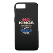 No Kings In America Retro Classic Case-Mate iPhone Case (Achterkant)