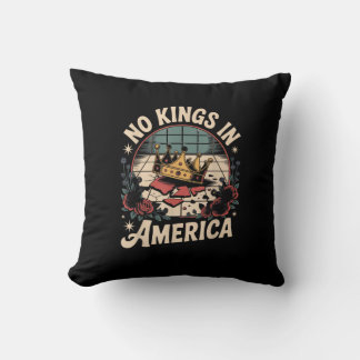 No Kings In America Retro Classic Kussen