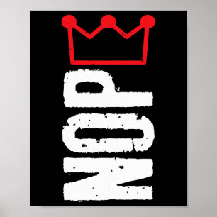 No Kings in America Shirt Nope Politieke Shirt Man Poster