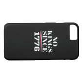 No Kings In America Since 1776 #1 Classic Case-Mate iPhone Case (Achterkant (Horizontaal))