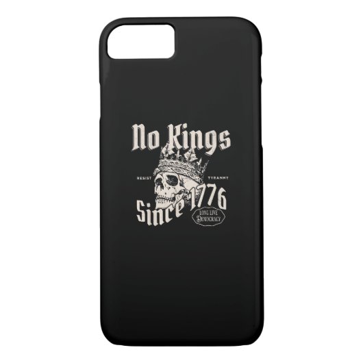 No Kings In America Since 1776 Freedom Spirit Look Case-Mate iPhone Case (Achterkant)