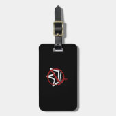 No Kings In America Since 1776 Minimal Clean Bagagelabel (Voorkant verticaal)