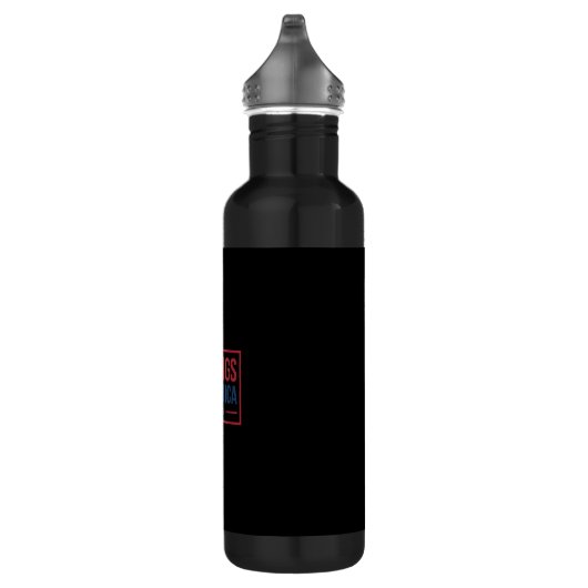 No Kings In America Since 1776 Patriotic Retro Cla Waterfles (Rechts)