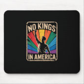 No Kings In America Since 1776 Patriotic Style Muismat (Voorkant)