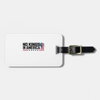 No Kings In America USA Creative Casual Bagagelabel
