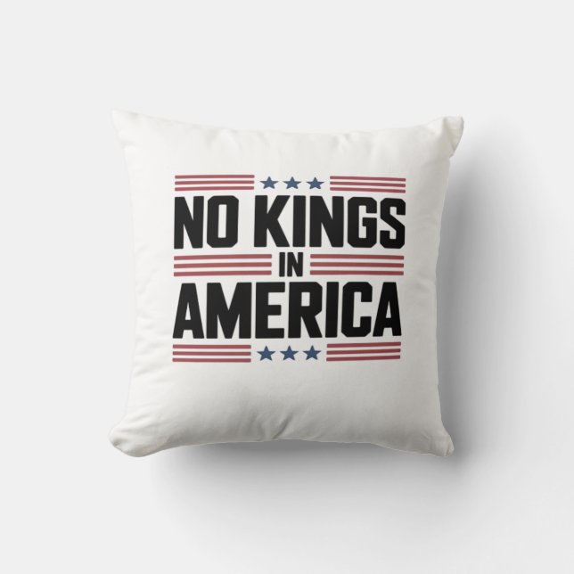 No Kings In America USA Creative Style Kussen (Voorkant)