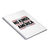No Kings In America USA Creative Style Notitieboek (Rechterzijde)