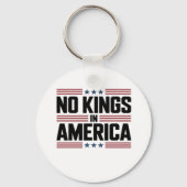 No Kings In America USA Creative Style Sleutelhanger (Voorkant)