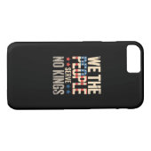 No Kings In America We The People Case-Mate iPhone Case (Achterkant (Horizontaal))