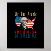 No Kings In America We The People Poster (Voorkant)