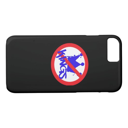 No Kings In The USA Classic Case-Mate iPhone Case (Achterkant (Horizontaal))