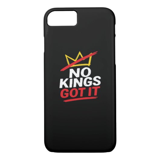 No Kings It Creative Casual Case-Mate iPhone Case (Achterkant)