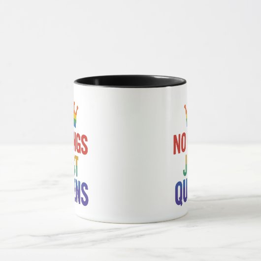 No Kings Just Queens Mug Mok (Midden)