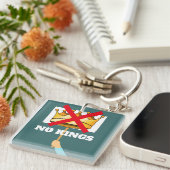 No Kings Keychain (Voorkant Rechts)
