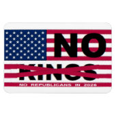 NO KINGS MAGNEET (Horizontaal)