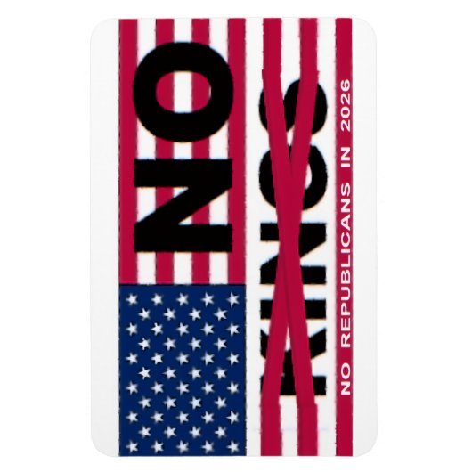 NO KINGS MAGNEET (Verticaal)