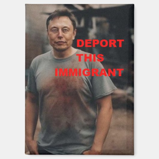 NO KINGS MAGNEET (Voorkant)