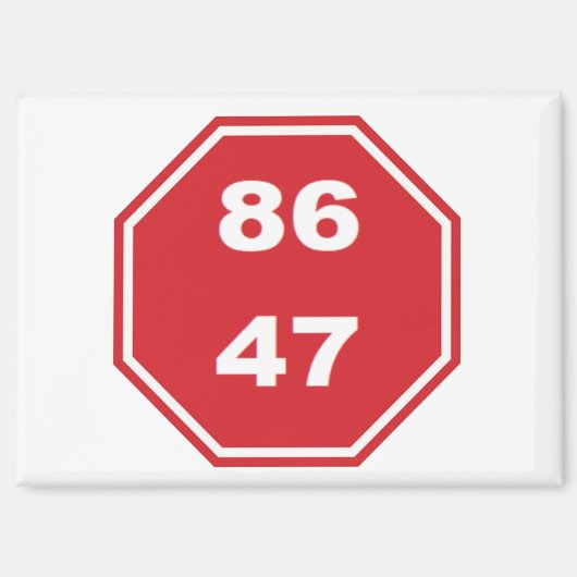 NO kings- Magneet (Voorkant)