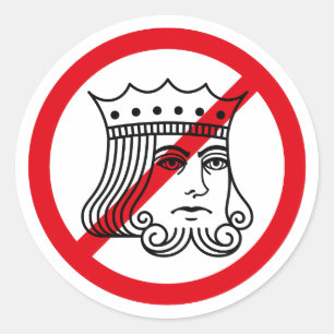 NO KINGS - Manifestation de Trump - Stickers