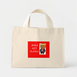 NO KINGS MINI TOTE BAG