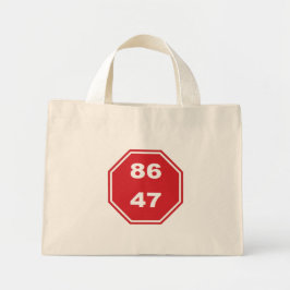 NO KINGS MINI TOTE BAG