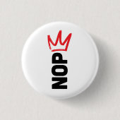 No Kings / NOPE button (Voorkant)