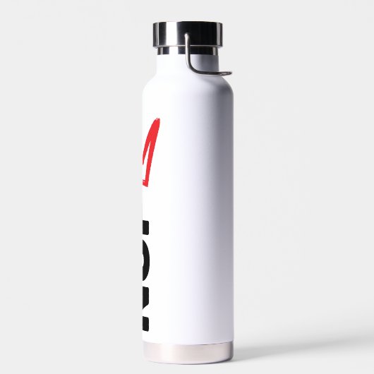 No Kings NOPE Keychain Waterfles (Links)