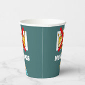 No Kings Paper Cup Papieren Bekers (Rechts)