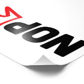 No Kings Poster (Hoek)