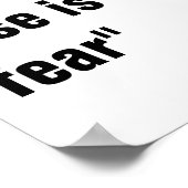 No Kings Protest poster - FDR Quote- Moed (Hoek)