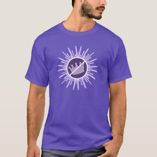 No Kings Purple Revolution Homme T-Shirt de base