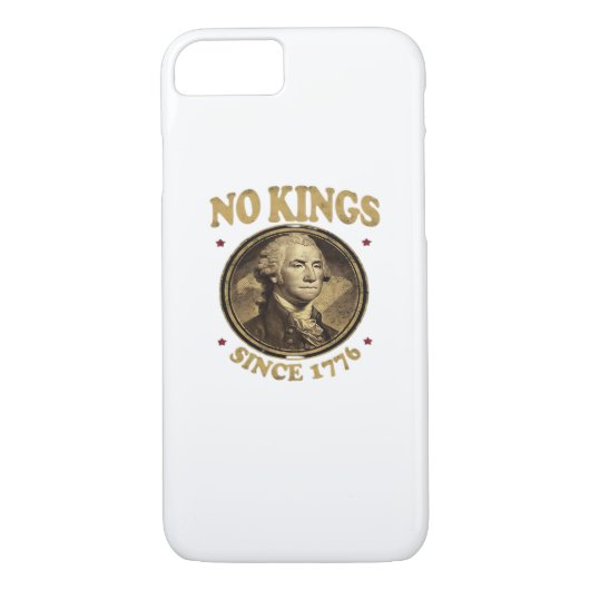 No Kings Since 1776 Classic Case-Mate iPhone Case (Achterkant)