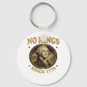 No Kings Since 1776 Classic Sleutelhanger (Voorkant)