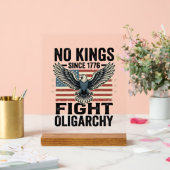 No Kings Since 1776 Patriotic Eagle Vintage Shirt  (Mariage)