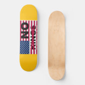 "NO kings" Skateboard (Recto)