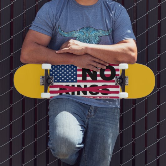 "NO kings" Skateboard (Extérieur 3)