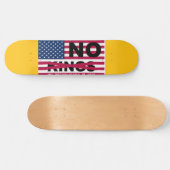 "NO kings" Skateboard (Horz)