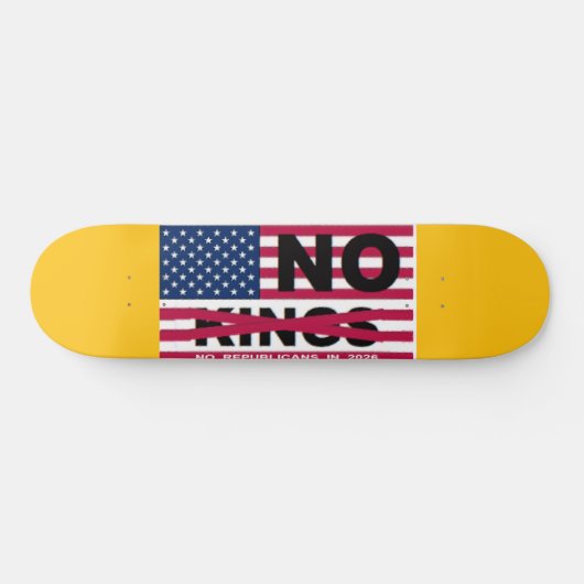 "NO kings" Skateboard (Horz)
