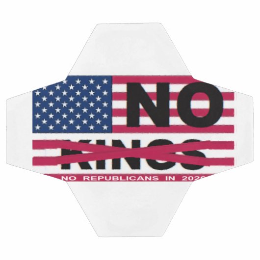 "NO kings" Soccer Ball (Plat)