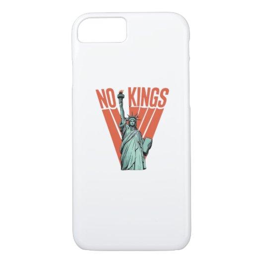 No Kings Statue Of Protest American Classic Case-Mate iPhone Case (Achterkant)
