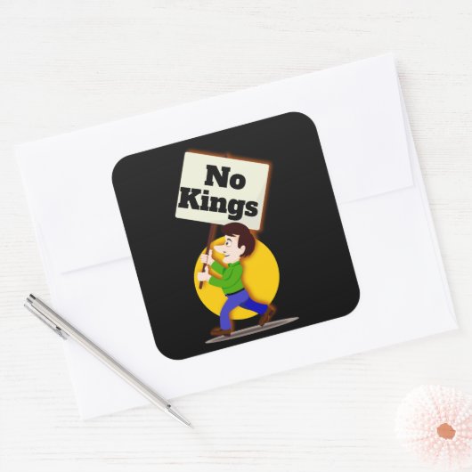 No Kings Sticker (Envelop)