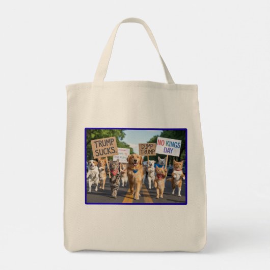 No Kings Tote Bag (Achterkant)