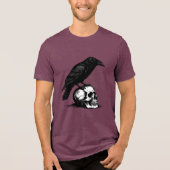 No Kings  Tri-Blend Shirt (Voorkant)