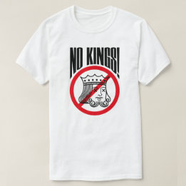 NO KINGS - Trump-protest - T-shirt