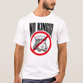 NO KINGS - Trump-protest - T-shirt (Voorkant)