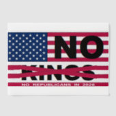 NO KINGS VELLUM UITNODIGINGEN (Voorkant)